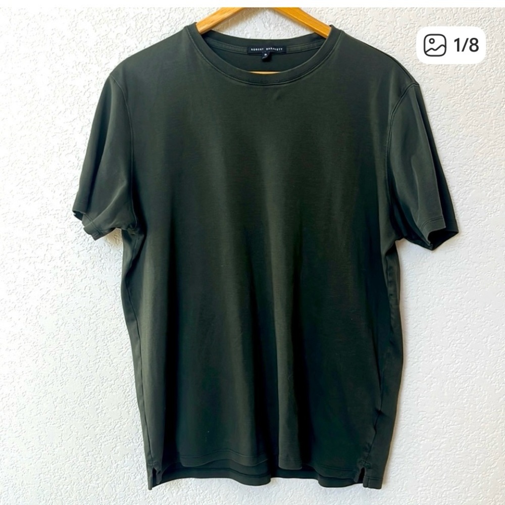 Robert Barakett T Shirt Georgia Pima Cotton Green Extra Large